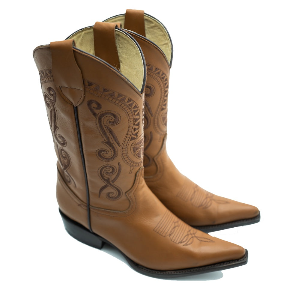 Cowboy boots honey