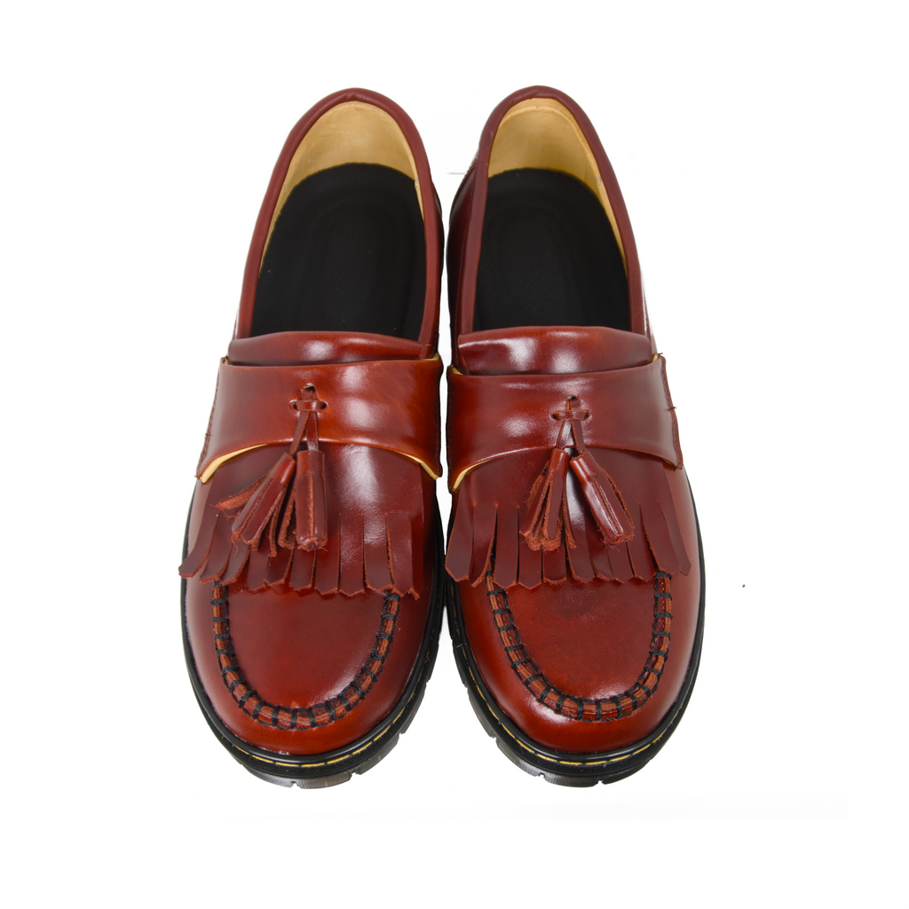 Jerico Mocasin inferno red