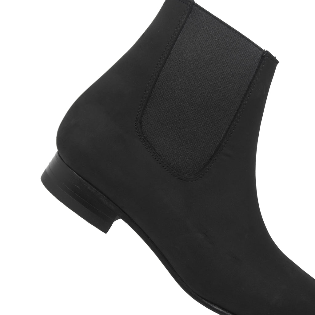 LUZBEL nubuck negro