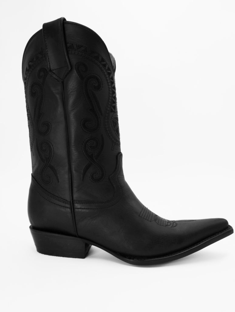 Cowboy boots sinner black