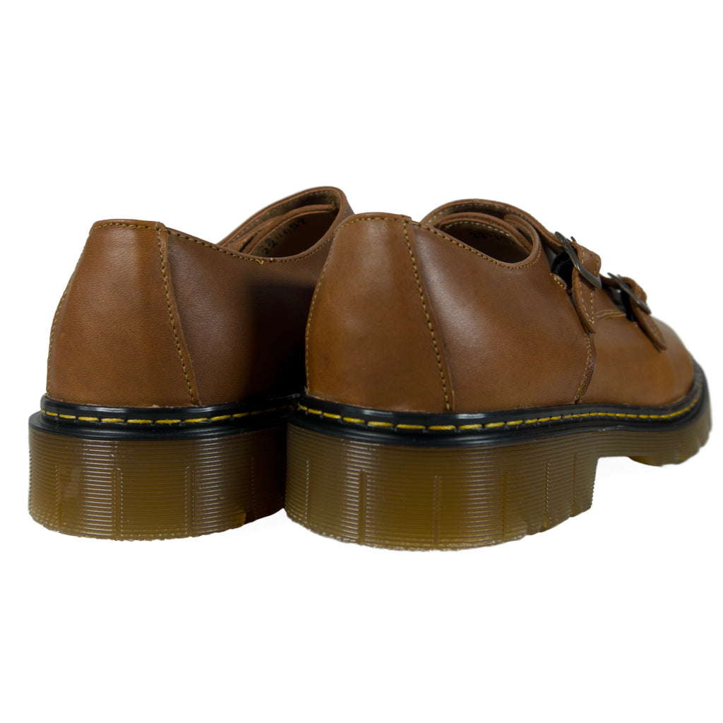 Jerico monkstrap cuero miel