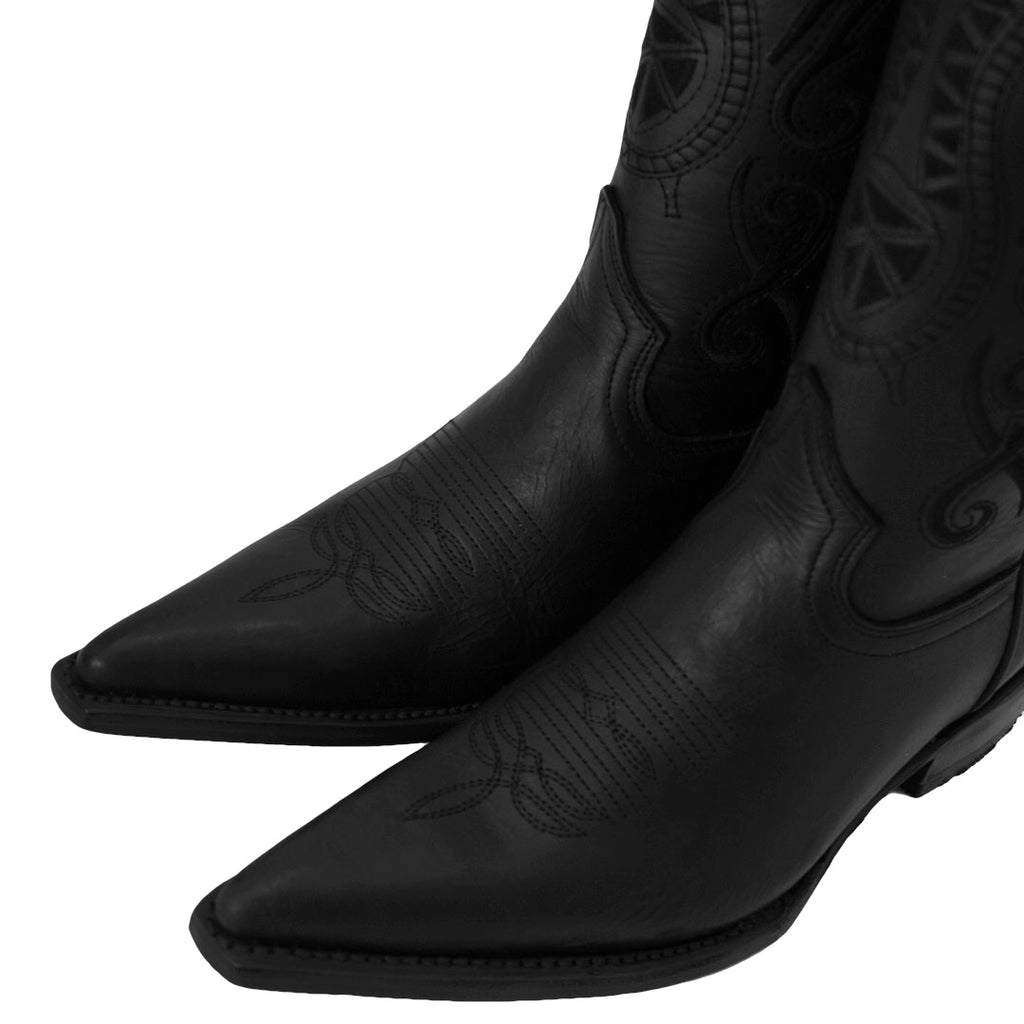 Cowboy boots sinner black