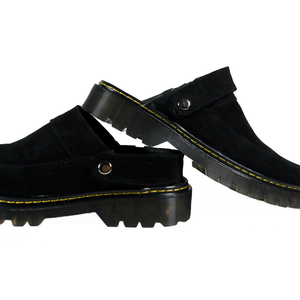 Jerico Grecia black gamuza