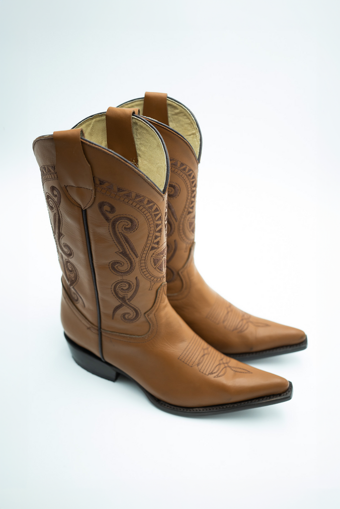 Cowboy boots honey